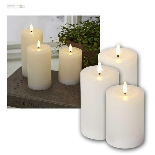 Candela led cera con timer - cera,