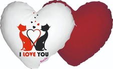 cuscino a forma di cuore con