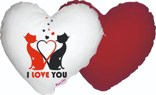 Cuscino forma cuore con - forma, di