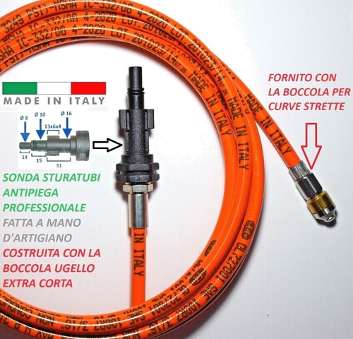 Sonda sturatubi idropulitrice - sonda,