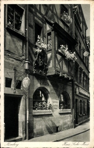 Cartolina norimberga hans - cartolina, norimberga,
