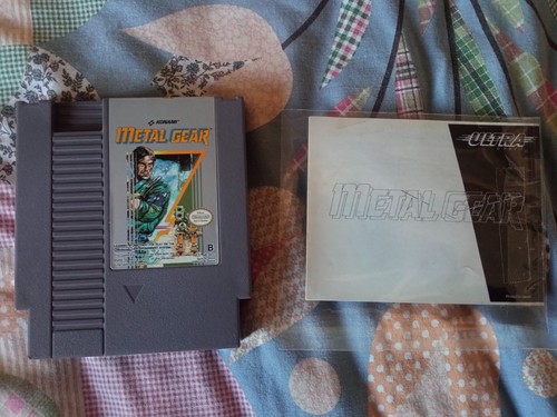 Metal gear nes - nes, b