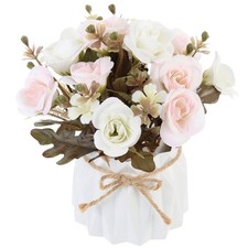  Rose Finte Fiori Artificiali