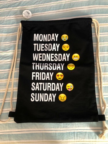 Sacca sport portascarpe emoji - sport,