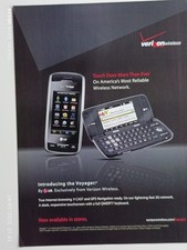 Pubblicità stampa telefono LG vintage!" Telefono VERIZON "