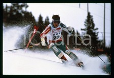 1988 ARE SCI - Felix MCGRATH durante lo SLALOM SPECIALE *35mm VINTAGE SLIDE