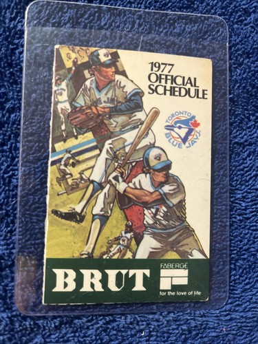 Programma tascabile mlb 1977 - programma,