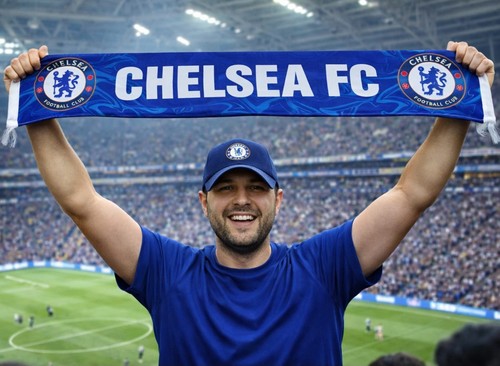 Sciarpa chelsea football club - sciarpa,