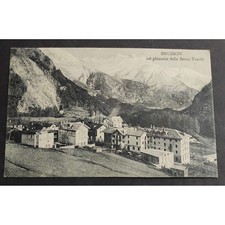 Cartolina Brusson Coi Ghiacciai della Becca Torchi