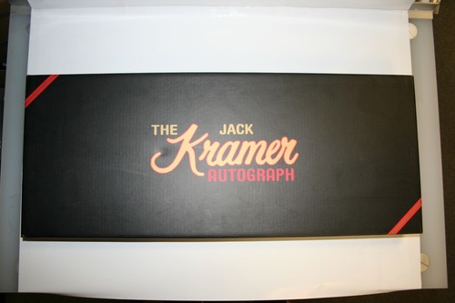 Jack kramer autografo - kramer, edizione