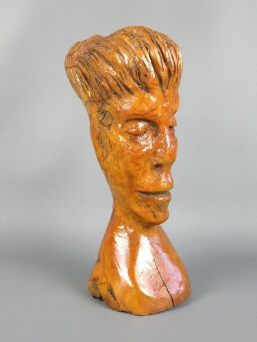 Particolare statua legno - statua,