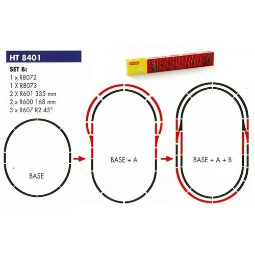 Hornby ht8401 set espansione - ht8401,