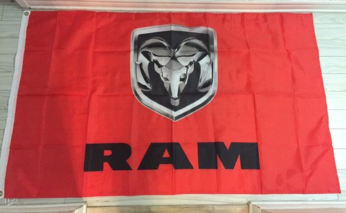 Dodge ram flag - ram,
