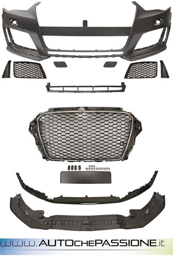 Paraurti anteriore rs3 look - rs3,