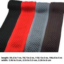 A Maglia Bordura Uncinetto Nastro Pantaloni Lato Striscia Tessuto Abbigliamento