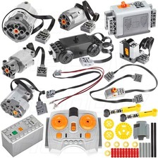 45pz Kit Ricambi Tecnici Funzione Alimentazione con Telecomando per LEGO Creativity