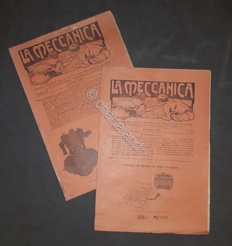 Lotto rivista meccanica - -,