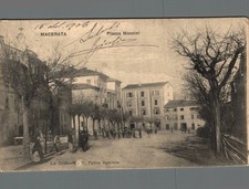 Macerata Piazza Mazzini F. piccolo  spedita