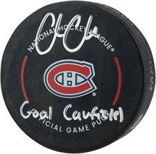 Autografo Cole Caufield