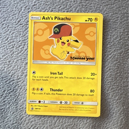 Pokemon tcg ash pikachu - pokemon,