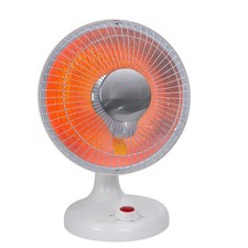 Stufa al Carbonio 600W Inclinabile con Doppia Regolazione e Parabola 30 cm