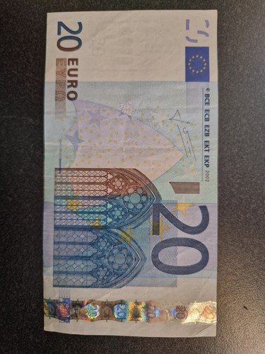 Banconota euro fuori - 20,