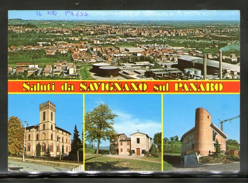 Cartolina saluti savignano - saluti, da