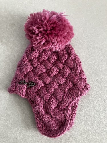 Cappello con pon pon neonata