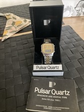 Orologio da polso vintage PULSAR Y651-506 Ana-Digi Dual Time vintage fullset IMBALLO ORIGINALE PERFETTO