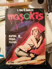 MASOKIS - rapina in prima pagina - fumetto nero