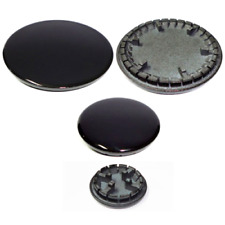 BOMPANI BOREAL- SERIE SPARTIFIAMMA SMALTATI NERI CUCINA GAS - 4 FUOCHI 2 GRANDI