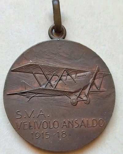 Medaglia sva velivolo - sva, ansaldo