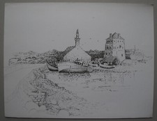 Disegno Inchiostro Paesaggio