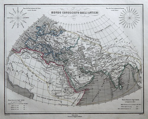 Mappamondo antico carta - mappamondo,