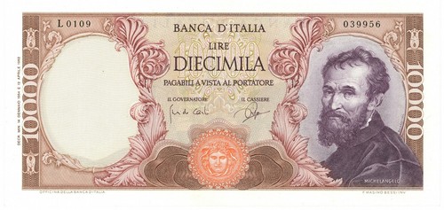 10000 lire banca - 10000,