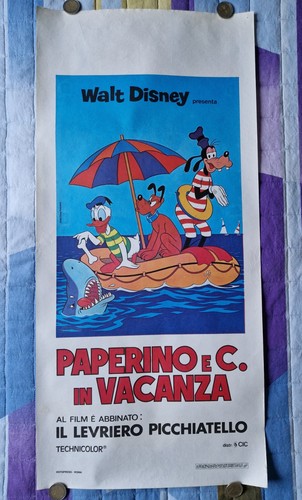 Paperino in vacanza - c.,