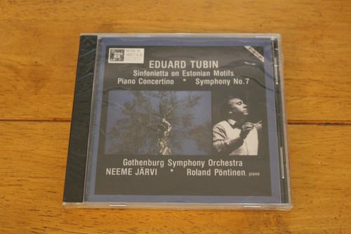 Eduard tubin sinfonietta - tubin, cd