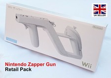 Pistola Zapper rimovibile per telecomando Nintendo Wii accessorio gioco UK