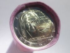 Rotolino 2 euro 2020 "anniversario nascita Maria Montessori" 25 monete FDC Zecca
