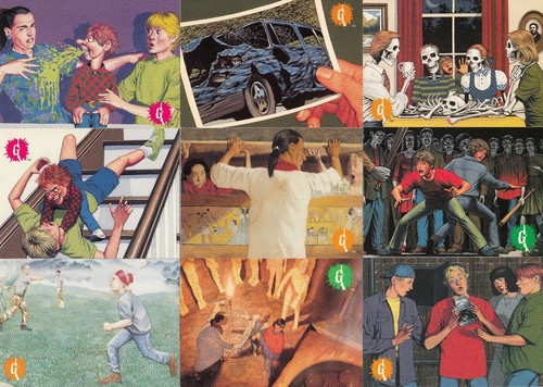 Goosebumps 1996 topps set - goosebumps,