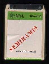 NASTRO STEREO 8 LP SEMIRAMIS DEDICATO A FRAZZ SIGILLATO MICHELE ZARRILLO TRIDENT