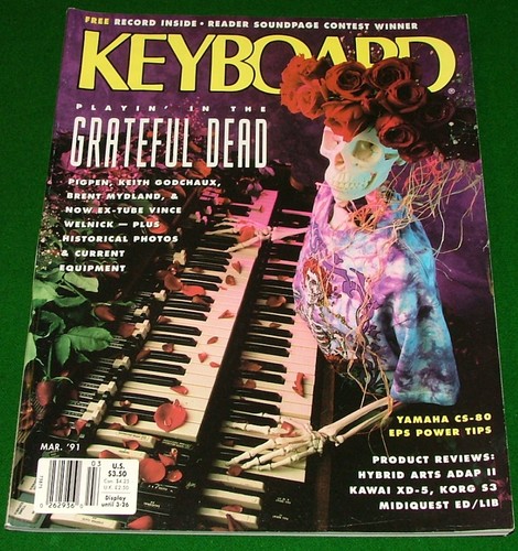 1991 keyboard magazine - keyboard, no