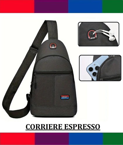 Zaino monospalla uomo marsupio - zaino,