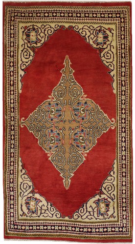Tappeto sarough annodato - tappeto,