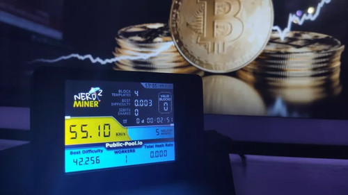 Nerd miner solo bitcoin - miner, v2
