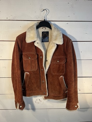 Giacca sherpa vintage robusta