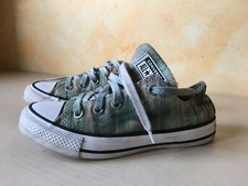 SCARPE SHOES CONVERSE ALL STAR LOW BASSE  INDIAN VERDE  :    Num.36,5