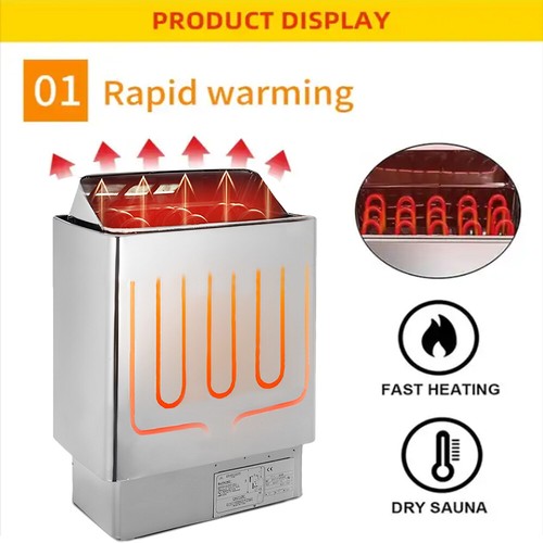 Riscaldatore sauna acciaio - riscaldatore,