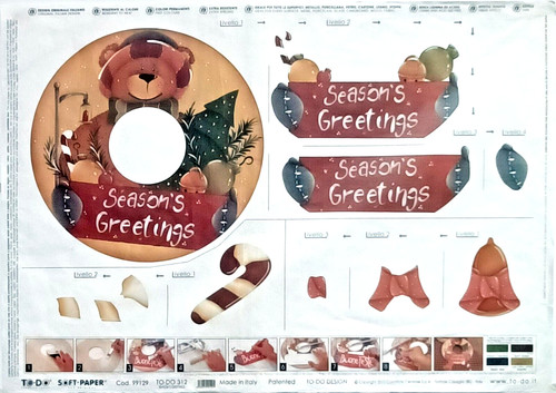 Carta decoupage formato - da,
