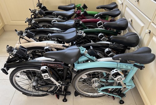 Bicicletta pieghevole brompton - bicicletta,